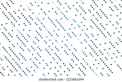 Light BLUE vector cover in polygonal style. Beautiful illustration with triangles in nature style. Pattern for busines ad, booklets, leaflets
