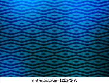 Light BLUE vector cover in polygonal style. Beautiful illustration with triangles in nature style. Pattern can be used for websites.
