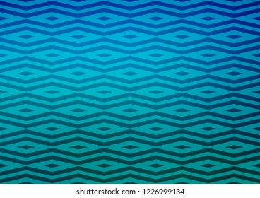 Light BLUE vector cover in polygonal style. Illustration with set of colorful triangles. Pattern can be used for websites.