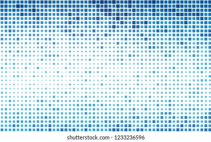 Light BLUE vector cover in polygonal style. Illustration with set of colorful rectangles. Smart design for your business advert.