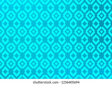 Light BLUE vector cover in polygonal style. Modern abstract illustration with colorful rectangles. Best design for your ad, poster, banner.