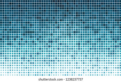Light BLUE vector cover in polygonal style. Abstract gradient illustration with rectangles. Modern template for your landing page.
