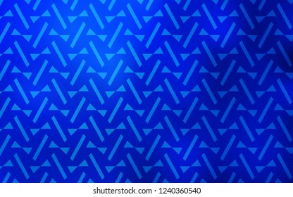 Light BLUE vector cover with polygonal style. Illustration with set of colorful triangles, lines. Best design for poster, banner.