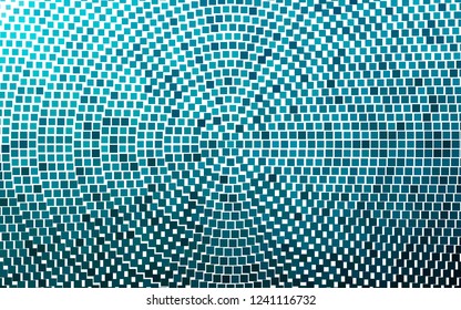 Light BLUE vector cover in polygonal style. Rectangles on abstract background with colorful gradient. Pattern can be used for websites.