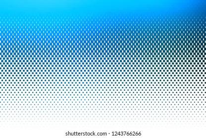 Light BLUE vector cover in polygonal style. Modern abstract illustration with colorful rectangles. Smart design for your business advert.
