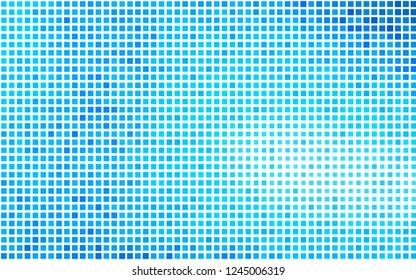 Light BLUE vector cover in polygonal style. Abstract gradient illustration with rectangles. Modern template for your landing page.