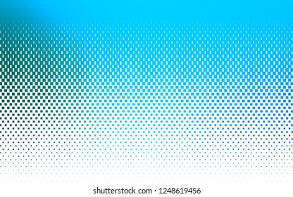 Light BLUE vector cover in polygonal style. Rectangles on abstract background with colorful gradient. The template can be used as a background.