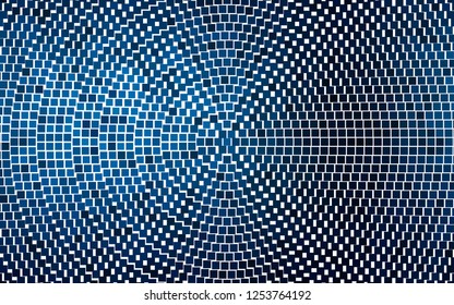 Light BLUE vector cover in polygonal style. Modern abstract illustration with colorful rectangles. Pattern for busines ad, booklets, leaflets