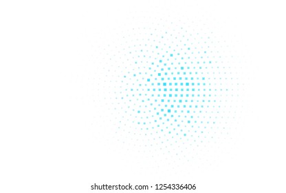 Light BLUE vector cover in polygonal style. Rectangles on abstract background with colorful gradient. Modern template for your landing page.