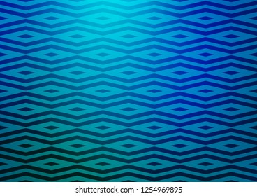 Light BLUE vector cover in polygonal style. Triangles on abstract background with colorful gradient. Smart design for your business advert.