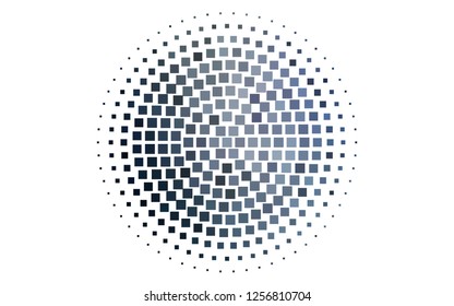 Light BLUE vector cover in polygonal style. Beautiful illustration with rectangles and squares. Pattern can be used for websites.
