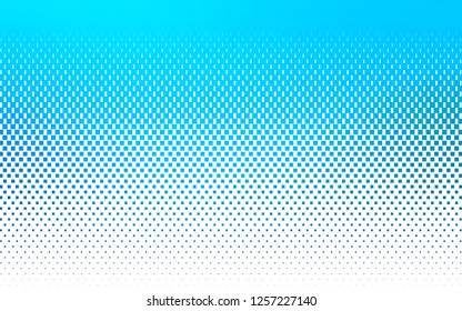 Light BLUE vector cover in polygonal style. Modern abstract illustration with colorful rectangles. Smart design for your business advert.