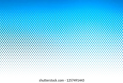 Light BLUE vector cover in polygonal style. Modern abstract illustration with colorful rectangles. Smart design for your business advert.