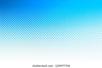 Light BLUE vector cover in polygonal style. Modern abstract illustration with colorful rectangles. Smart design for your business advert.