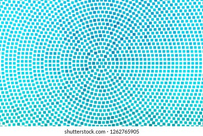 Light BLUE vector cover in polygonal style. Beautiful illustration with rectangles and squares. Best design for your ad, poster, banner.