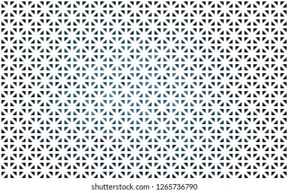 Light BLUE vector cover in polygonal style. Glitter abstract illustration with triangular shapes. Smart design for your business advert.