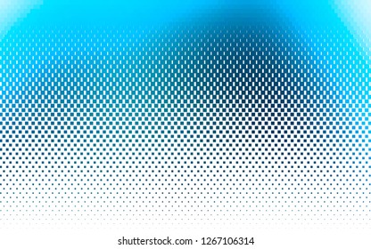 Light BLUE vector cover in polygonal style. Illustration with set of colorful rectangles. Pattern for busines ad, booklets, leaflets