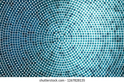 Light BLUE vector cover in polygonal style. Modern abstract illustration with colorful rectangles. Smart design for your business advert.
