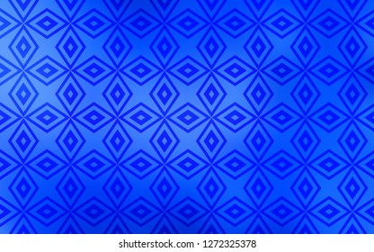 Light BLUE vector cover in polygonal style. Illustration with set of colorful rectangles. Smart design for your business advert.