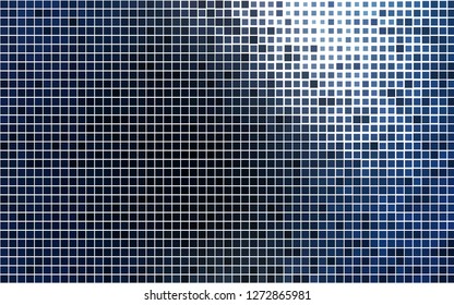 Light BLUE vector cover in polygonal style. Beautiful illustration with rectangles and squares. Modern template for your landing page.