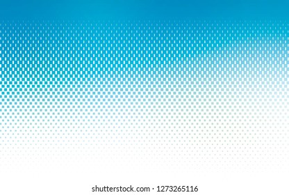 Light BLUE vector cover in polygonal style. Glitter abstract illustration with rectangular shapes. Modern template for your landing page.