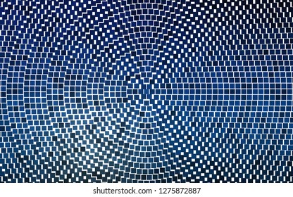 Light BLUE vector cover in polygonal style. Beautiful illustration with rectangles and squares. Pattern for commercials.