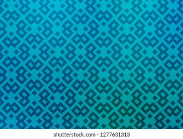 Light BLUE vector cover in polygonal style. Modern abstract illustration with colorful rectangles. Modern template for your landing page.