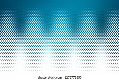 Light BLUE vector cover in polygonal style. Beautiful illustration with rectangles and squares. Pattern can be used for websites.
