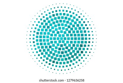 Light BLUE vector cover in polygonal style. Illustration with set of colorful rectangles. Pattern can be used for websites.