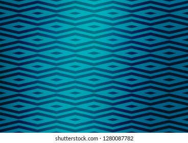 Light BLUE vector cover in polygonal style. Glitter abstract illustration with triangular shapes. Pattern can be used for websites.