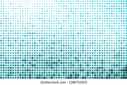 Light BLUE vector cover in polygonal style. Rectangles on abstract background with colorful gradient. Modern template for your landing page.