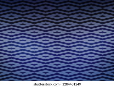 Light BLUE vector cover in polygonal style. Modern abstract illustration with colorful triangles. Smart design for your business advert.