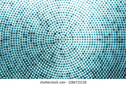 Light BLUE vector cover in polygonal style. Glitter abstract illustration with rectangular shapes. Pattern can be used for websites.