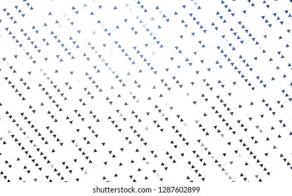 Light BLUE vector cover in polygonal style. Modern abstract illustration with colorful triangles. Pattern for busines ad, booklets, leaflets