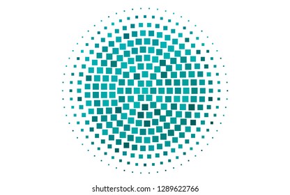 Light BLUE vector cover in polygonal style. Beautiful illustration with rectangles and squares. Pattern can be used for websites.