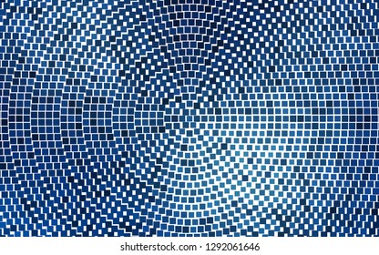 Light BLUE vector cover in polygonal style. Beautiful illustration with rectangles and squares. Pattern can be used for websites.