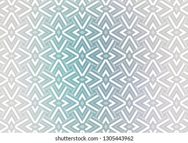 Light BLUE vector cover in polygonal style. Modern abstract illustration with colorful triangles. Best design for your ad, poster, banner.