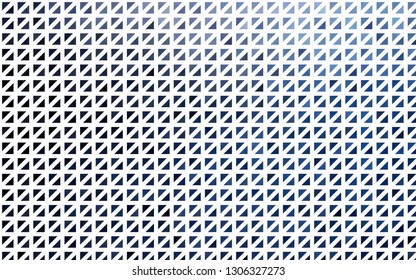 Light BLUE vector cover in polygonal style. Glitter abstract illustration with triangular shapes. Smart design for your business advert.