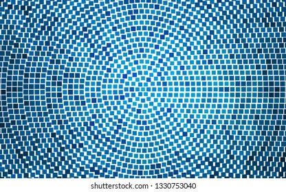 Light BLUE vector cover in polygonal style. Modern abstract illustration with colorful rectangles. Smart design for your business advert.