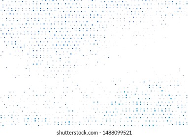Light BLUE vector cover with polygonal style. Rectangles on abstract background with colorful gradient. Pattern for busines booklets, leaflets.