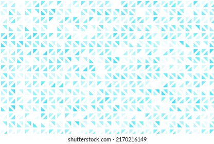 Light BLUE vector cover in polygonal style. Modern abstract illustration with colorful triangles. Pattern for busines ad, booklets, leaflets