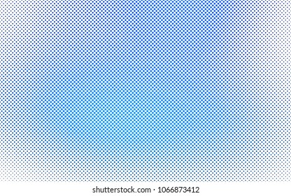 Light BLUE vector  cover with spots. Blurred bubbles on abstract background with colorful gradient. Completely new template for your brand book.