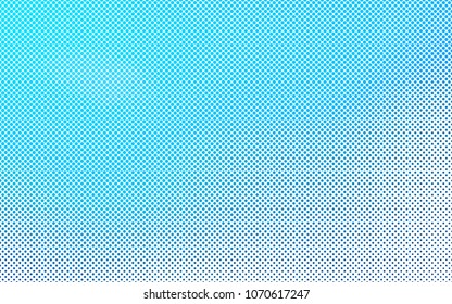 Light BLUE vector  cover with spots. Illustration with set of shining colorful abstract circles. Completely new template for your brand book.