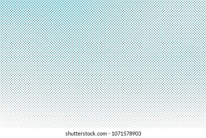 Light BLUE vector  cover with spots. Glitter abstract illustration with blurred drops of rain. Pattern can be used as texture of water, rain drops.