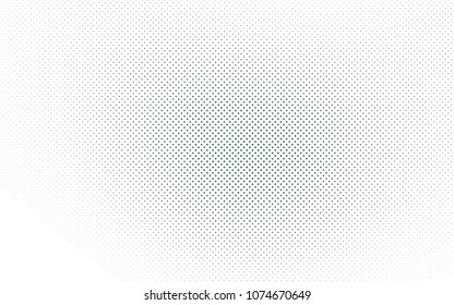 Light BLUE vector  cover with spots. Glitter abstract illustration with blurred drops of rain. New design for ad, poster, banner of your website.