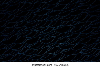 Light BLUE vector  cover with spots. Abstract illustration with colored bubbles in nature style. Pattern can be used as texture of water, rain drops.