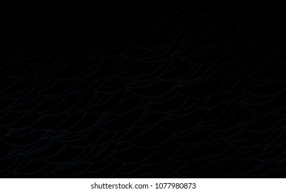 Light BLUE vector  cover with spots. Abstract illustration with colored bubbles in nature style. The pattern can be used for beautiful websites.