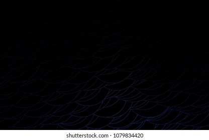 Light BLUE vector  cover with spots. Glitter abstract illustration with blurred drops of rain. New design for ad, poster, banner of your website.
