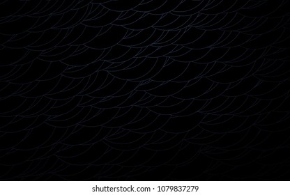 Light BLUE vector  cover with spots. Illustration with set of shining colorful abstract circles. The pattern can be used for aqua ad, booklets.