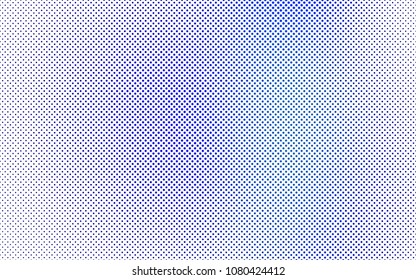 Light BLUE vector  cover with spots. Beautiful colored illustration with blurred circles in nature style. Completely new template for your brand book.